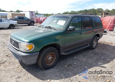 2001 Mercury Mountaineer из США, поврежденный, VIN 4M2DU66E51UJ01230